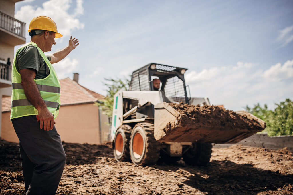 Chantier gestion des eaux pluviales